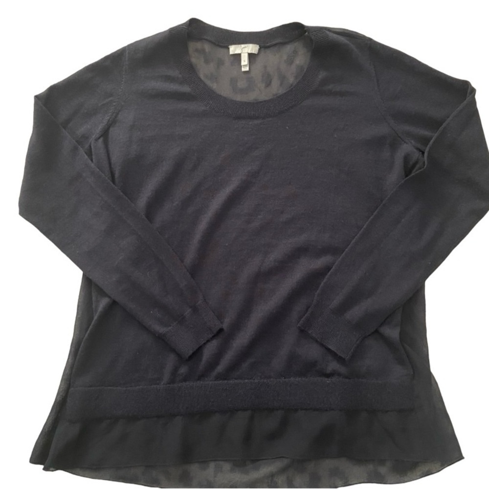 JOIE LIGHTWEIGHT BLACK SWEATER SIZE SMALL